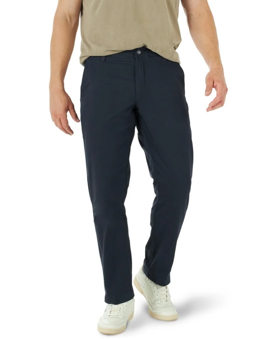 Lee Men’s Extreme Comfort Relaxed Fit Performance Stretch Pants NWT 32x32 navy